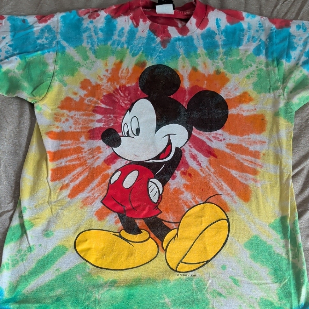 Mickey Mouse Tie-Dye Shirt